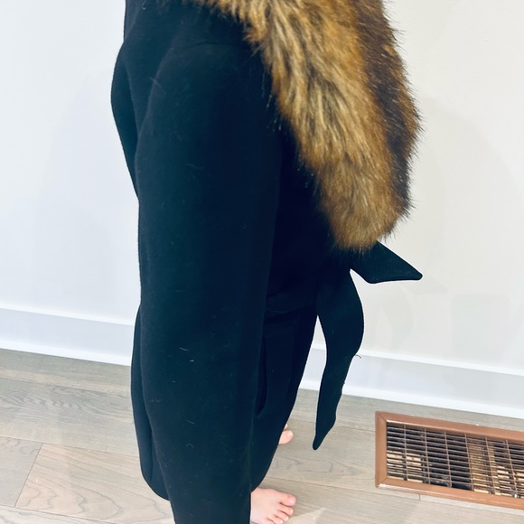 Zara coat with fur collar - Picture 4 of 7